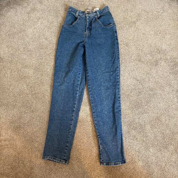 Vintage Denim - Retro Vintage Nevada high waisted mom jeans Bareback Size 8 Denim 90s Y2K